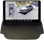 Магнитола для Ford EcoSport 2014-2017 - FarCar BX232M-360 монитор 9.5" 2K QLED на Android 13, Быстрая, CarPlay, 4G SIM-слот, 4 камеры в комплекте