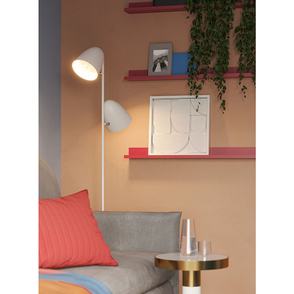 Панно декоративное с эффектом 3D Minimalism, с белой рамой, 40х40 см