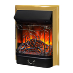 Электрический очаг Real Flame Majestic Lux Brass (без пульта)