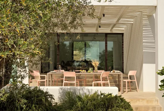 Стул Trill Bistrot розовый