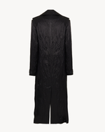 "Oil" deconstructed tailcoat-trench