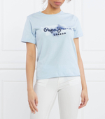 футболка goldie Pepe Jeans London - голубой(PL505401)