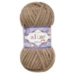 Пряжа Alize (Ализе) Velluto / уп.5 мот. по 100 г, 68м, 329 табачно-коричневый A