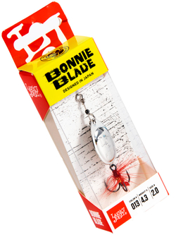 Блесна вращающаяся Lucky John BONNIE BLADE 2 04.3г 002 в блистере