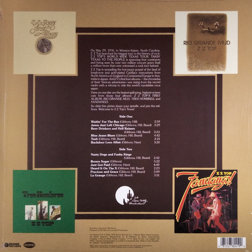 ZZ Top / ZZ Top's World Wide Texas Tour (Limited Edition)(LP)