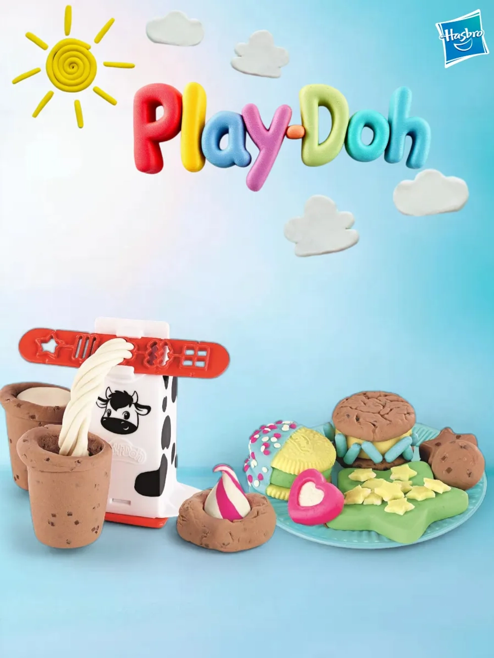 Игровой набор Play-Doh Плей До Молоко и печенье E5471