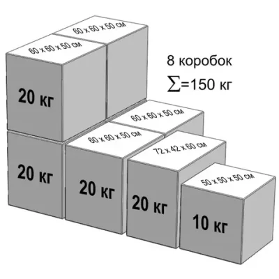Набор для рекреационных зон школах 10" S - 192x210 см