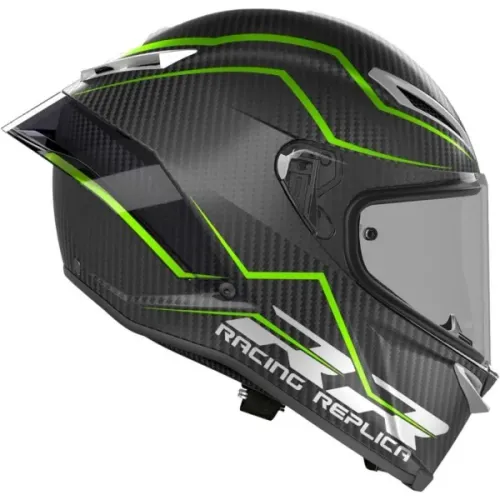 Купить Мотошлем Интеграл AGV Pista GP RR Performante Carbon / Черно-зеленый