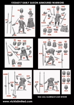 VXDA017 Early Saxon Armoured Warriors