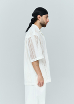 Рубашка из кружева | white lotus