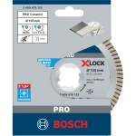 Алмазный диск Ceramic Extraclean Turbo 125 x 22,23x1,4x7 мм PRO X-LOCK BOSCH 2608615132