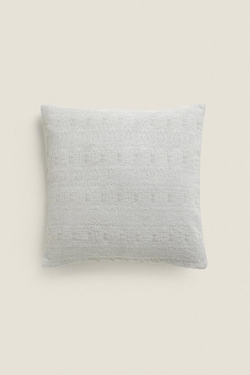 ZARA HOME ЧЕХОЛ ДЛЯ ДЕКОРАТИВНОЙ ПОДУШКИ ИЗ СИНЕЛИ, ОЛИВКОВО-ЗЕЛЕНЫЙ