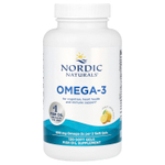 Nordic Naturals, омега-3, со вкусом лимона, 120 капсул (345 мг в 1 капсуле)