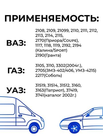 Сальник коленвала задний для а/м ВАЗ-2108-2115/Lada Priora/Lada Granta(комплект из 1 штуки)