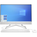 Моноблок HP 24-df0033ur. Конфигурация: Intel Pentium Silver J5040 2 ГГц/4 ГБ/256 ГБ SSD/Intel UHD Graphics 605/Windows 10 Домашняя/23.8"/1920х1080 пикс.