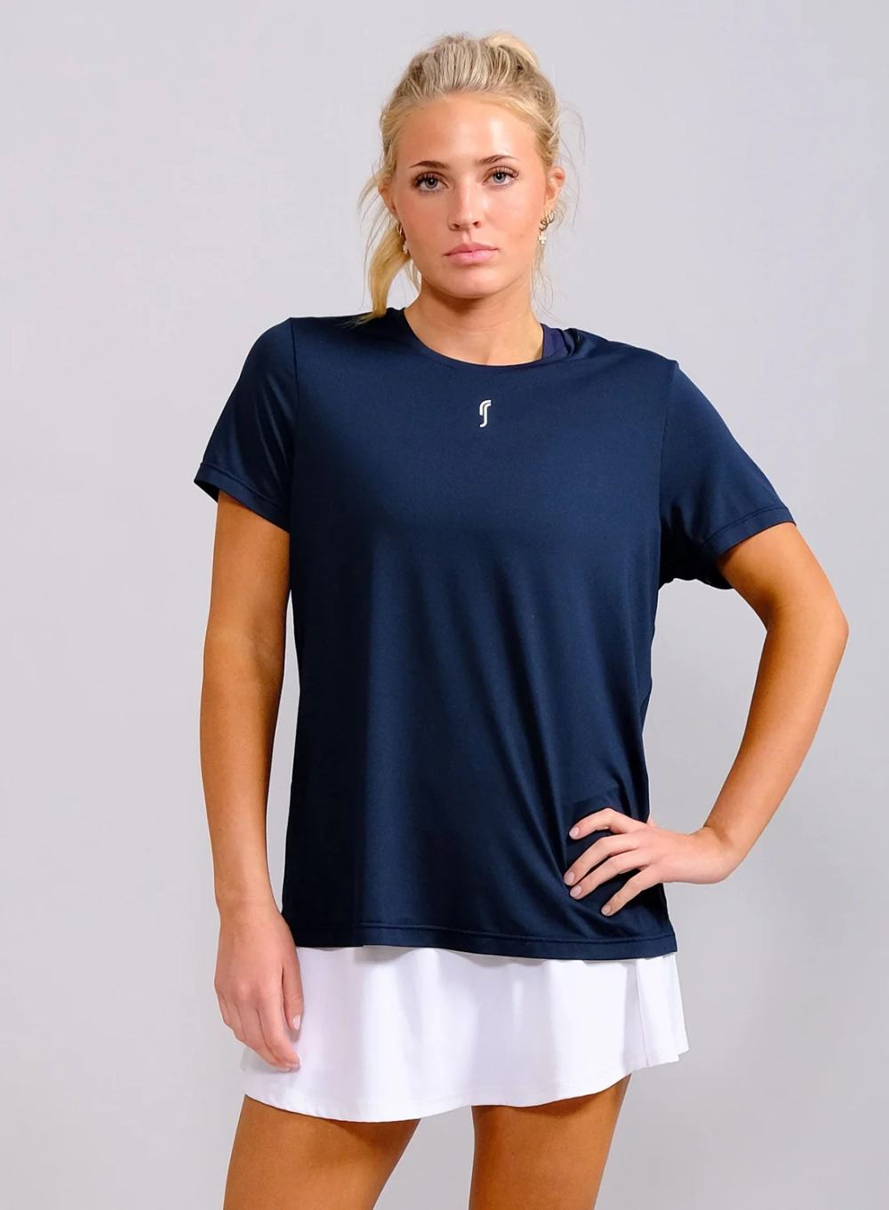 Женская майка RS Performance Relaxed Tee (Navy/White) AW-268-002