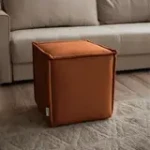 Маленькая радость Пуф квадратный терракотовый