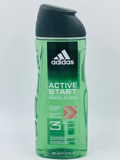 Гель для душа мужской Active Start 3в1 с витамином В5, 400 мл (Испания)