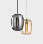 Pendant design lamp Electroplated  ( Smoky )