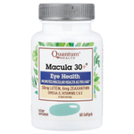 Quantum Health, Macula 30+®, добавка для здоровья глаз, 60 капсул