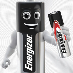 Energizer Max, Батарейки щелочные (алкалиновые), тип AAA/LR03, 1.5V, упаковка 4шт (Мизинчиковые)