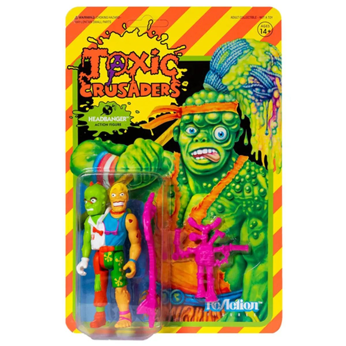 Фигурка Super7 Toxic Crusader: Headbange