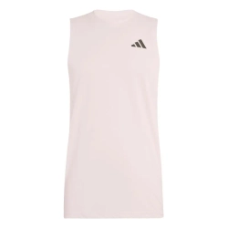 Мужская теннисная футболка Adidas Sleeveless - distilled pink