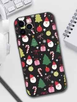 Чехол на iPhone 12 Pro новогодний