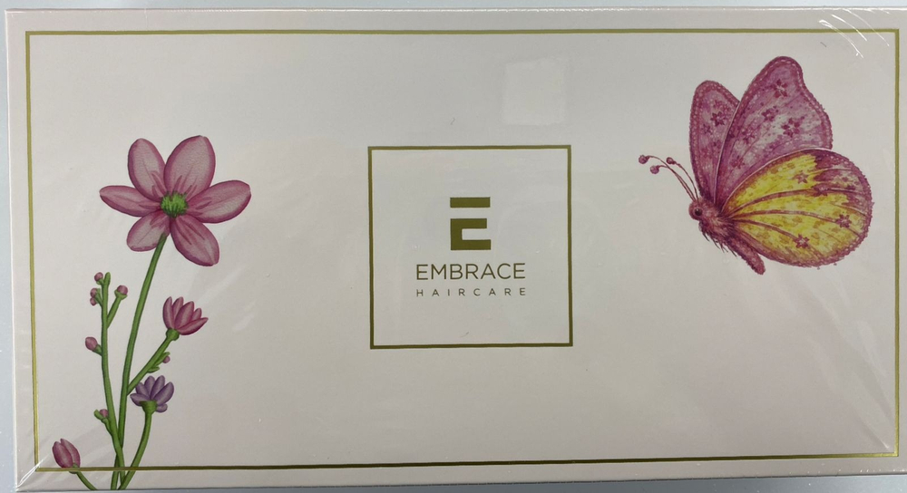 EMBRACE Mini Hair Claw Clip Bloom Renewal Набор миниатюр для волос/косметичка/заколка
