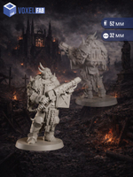 Тяжелая пехота, Легион Еретиков миниатюры для настольных игр РНИ, Trench Crusade