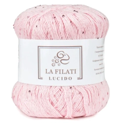 Пряжа Lucido, 100г, 445м, 90%хлопок, 10%микропайетки, (цена за 1 шт)