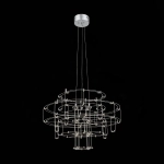 SL798.103.64 Люстра подвесная ST-Luce Хром/Хром LED 64*0,2W 3200K