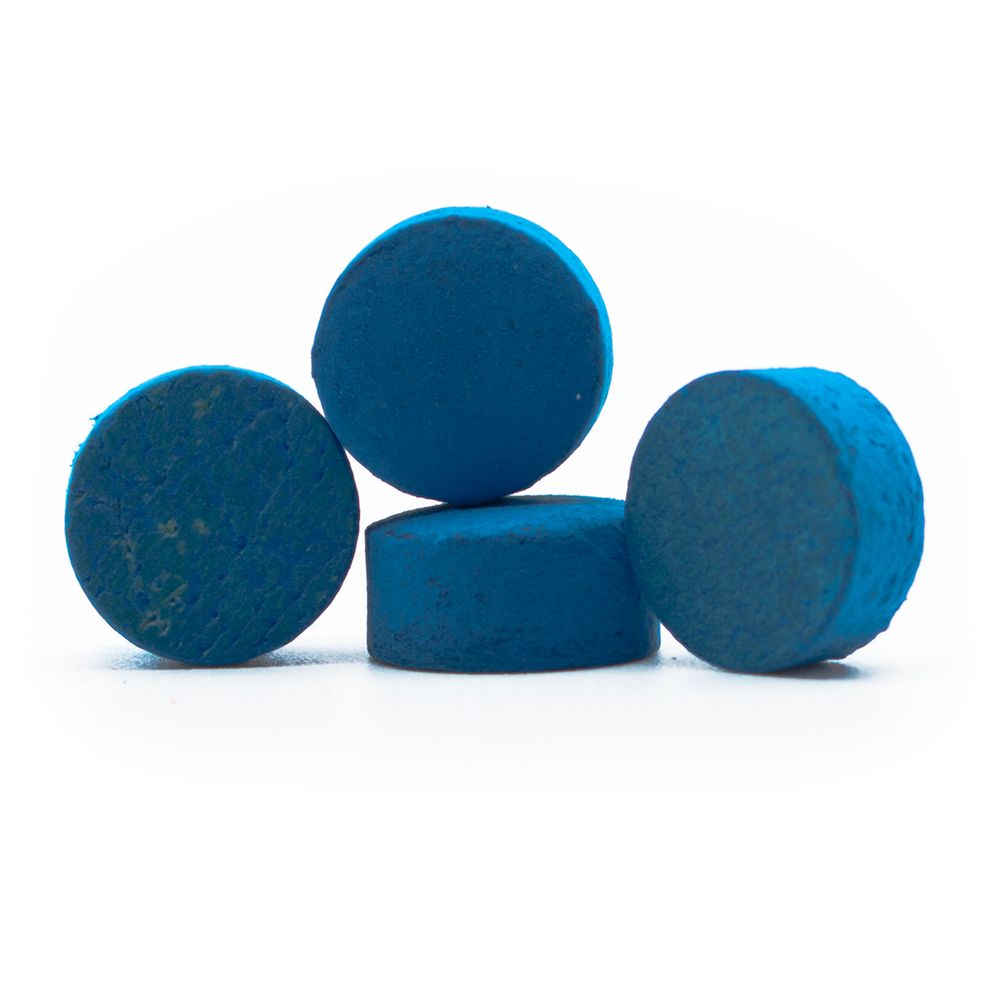 Коробка наклеек для кия "Blue Knight"13 мм (50 шт)