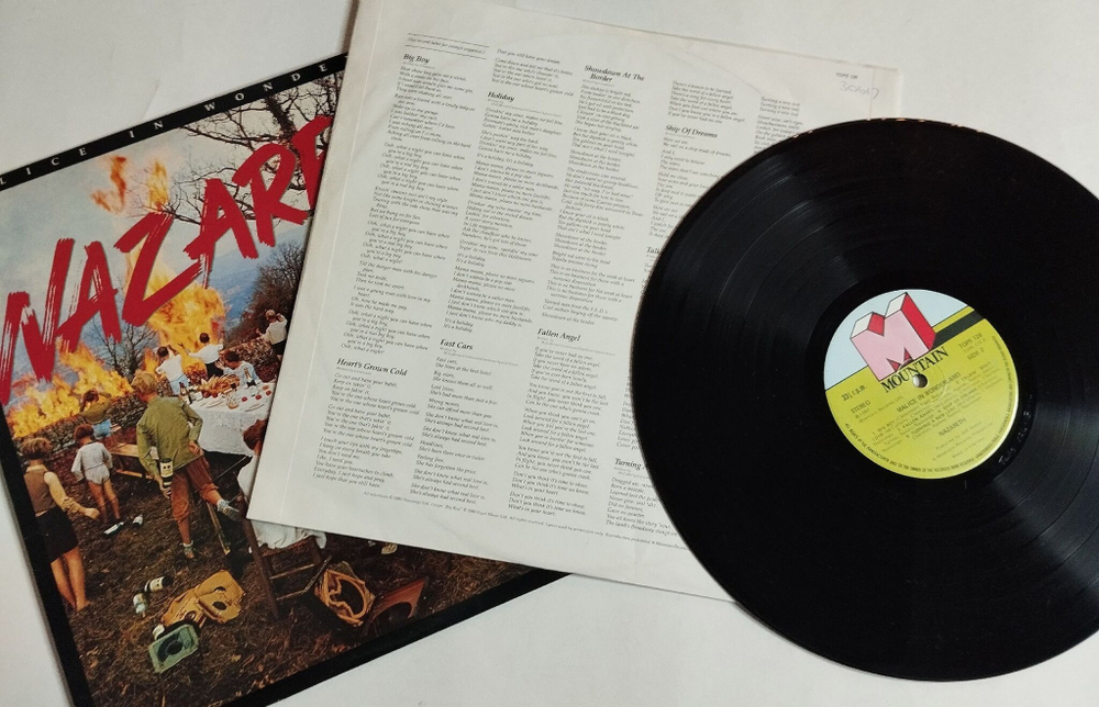 Винтажная виниловая пластинка LP Nazareth Malice In Wonderland (UK 1980) (Promo)