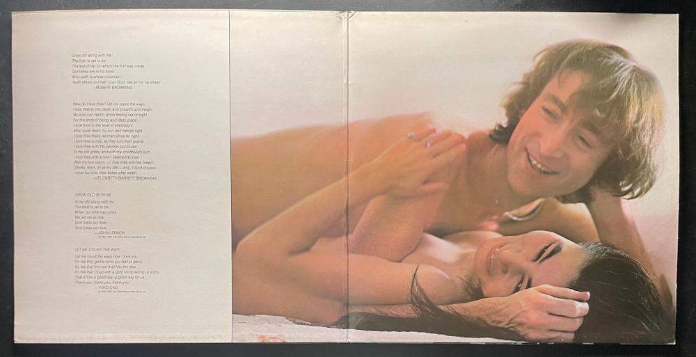 John Lennon And Yoko Ono ‎– Milk And Honey (Англия 1984г.)