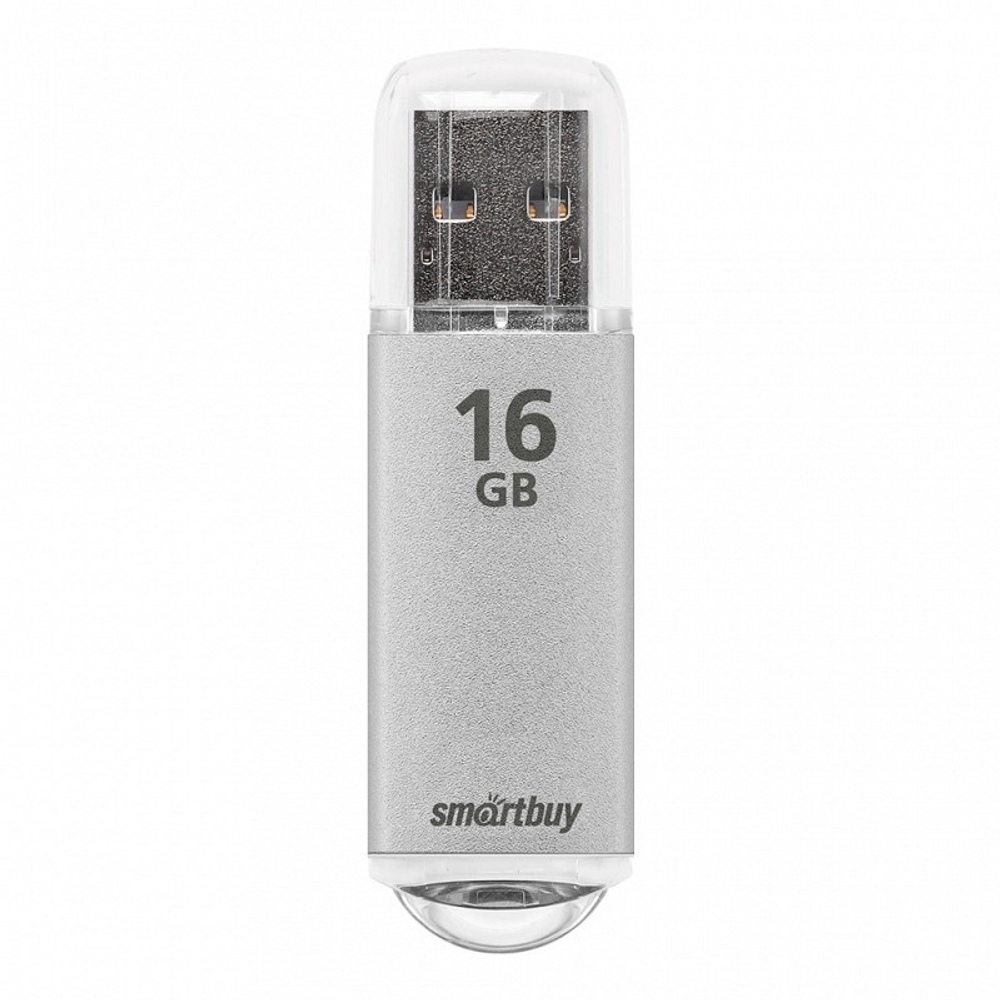 USB флеш накопитель Smartbuy 16GB V-Cut Silver (SB16GBVC-S)