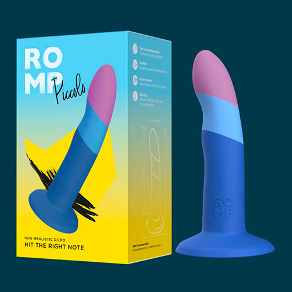 Фаллоимитатор на присоске Romp Piccolo