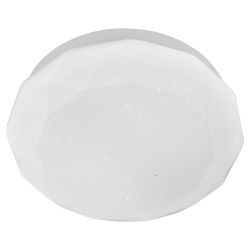 Светильник потолочный светодиодный ЭРА Классик без ДУ SPB-6 Slim Sparkle 18W-4K 4000К | Светильники SPB-6 без ДУ