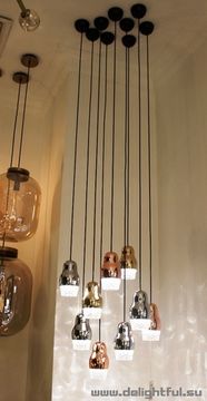 replica Fedora By Axo Light ( chrome + gold )