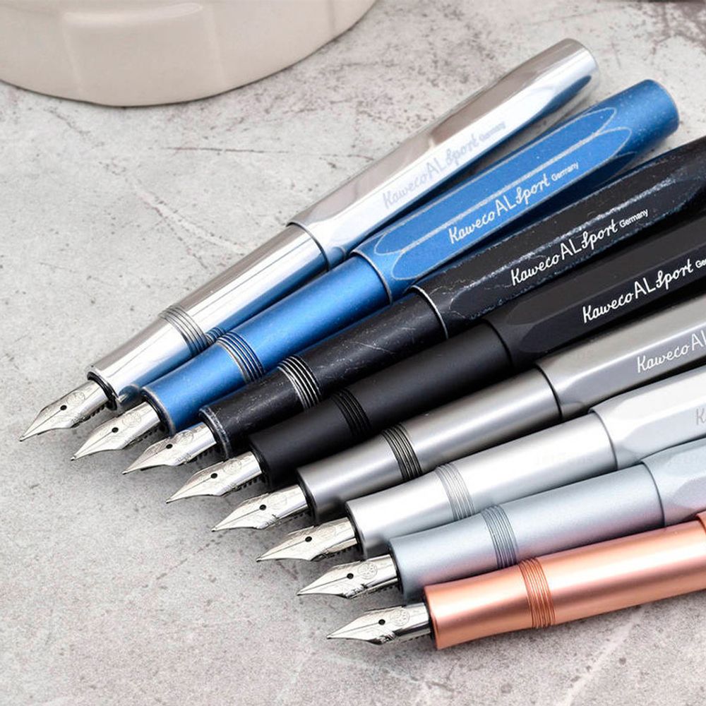 Перьевая ручка Kaweco AL Sport EF 0.5мм серебристая (10000425) 5