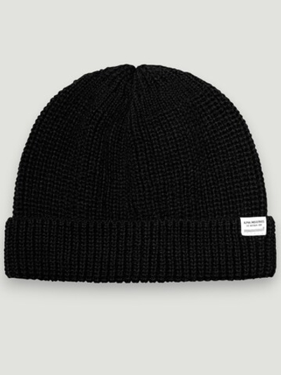Шапка - Alpha Essential Watch Cap (black - черная)