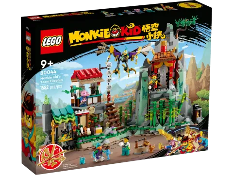 Конструктор LEGO Monkie Kid 80044 Укрытие команды Monkie Kid