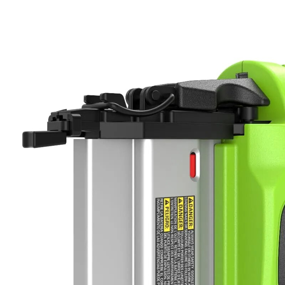 Гвоздезабивной пистолет аккумуляторный GREENWORKS 24V GD24BN 3400707, бесщёточный, без АКБ (3400707)