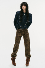 ДЖИНСОВАЯ КУРТКА TRF С ПУГОВИЦАМИ — ZARA
