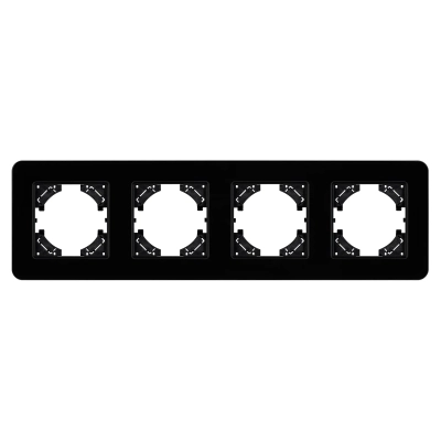 Рамка стеклянная FRM-OMALI-GS-4-BK (Arlight, -)