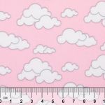 Ткань для пэчворка Peppy Молочные сны фланель, отрез 100х110 см, 175 г/м², МС-20 розовый, Peppy