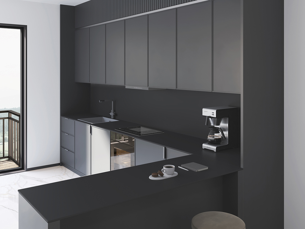 Staro Slab Mono Black Matt 160x320