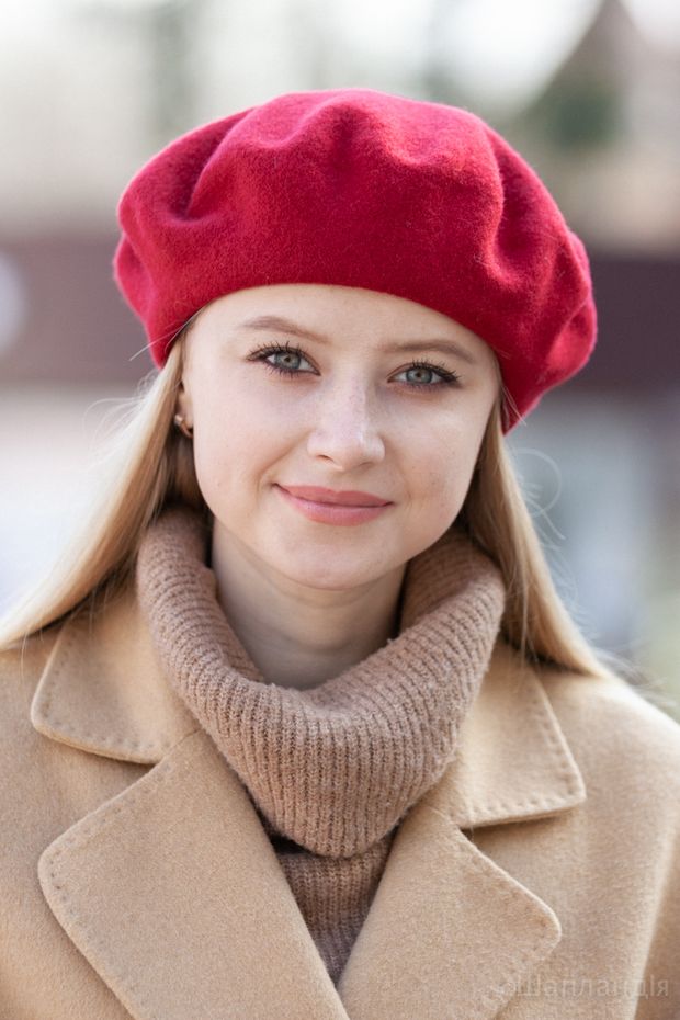 Берет 11 Tonak (002 Красный / 56-57 / - / 30х30х6 / 57 / Красный / Шерсть / 0.3)