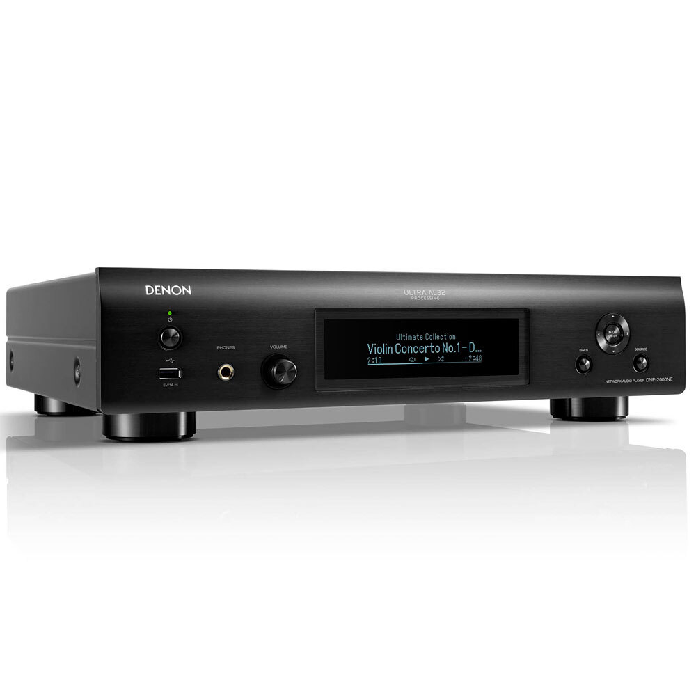 Сетевой аудиоплеер (проигрыватель) Denon DNP-2000NE, Black (Черный)