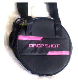 Элегантная сумочка Bassan круглая чёрная Drop Shot